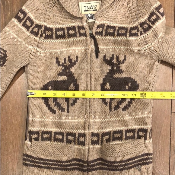 Aritzia TNA Lambswool Sea to Sky Sweater Size XS - Picture 9 of 12